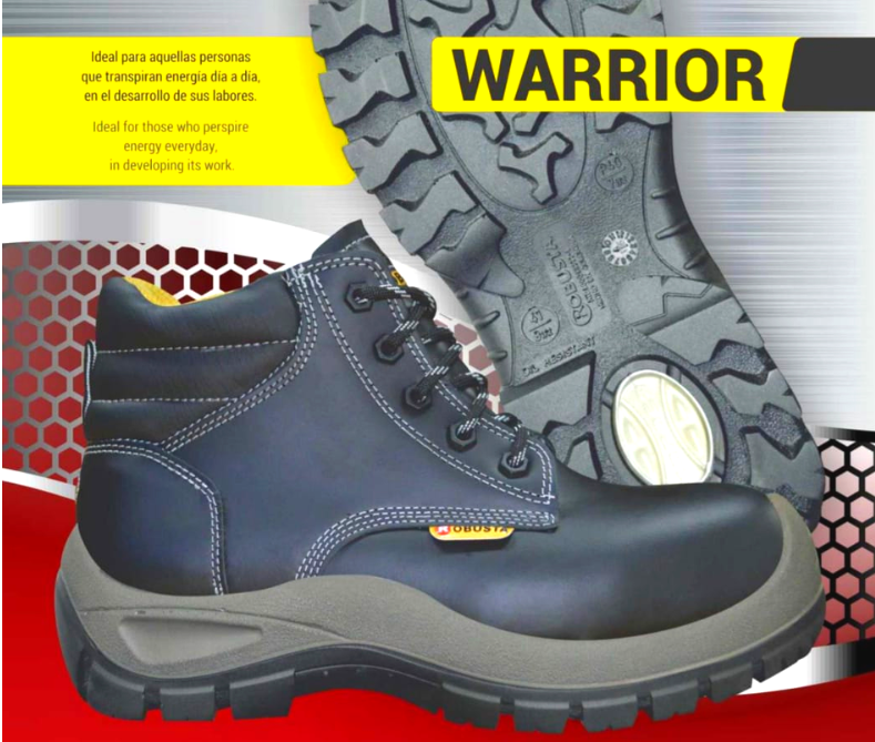 Calzado Bota de Seguridad Robusta Warrior con puntera dielectrica colombia tienda onlineshoppingcenterg centro de compra en linea osc1